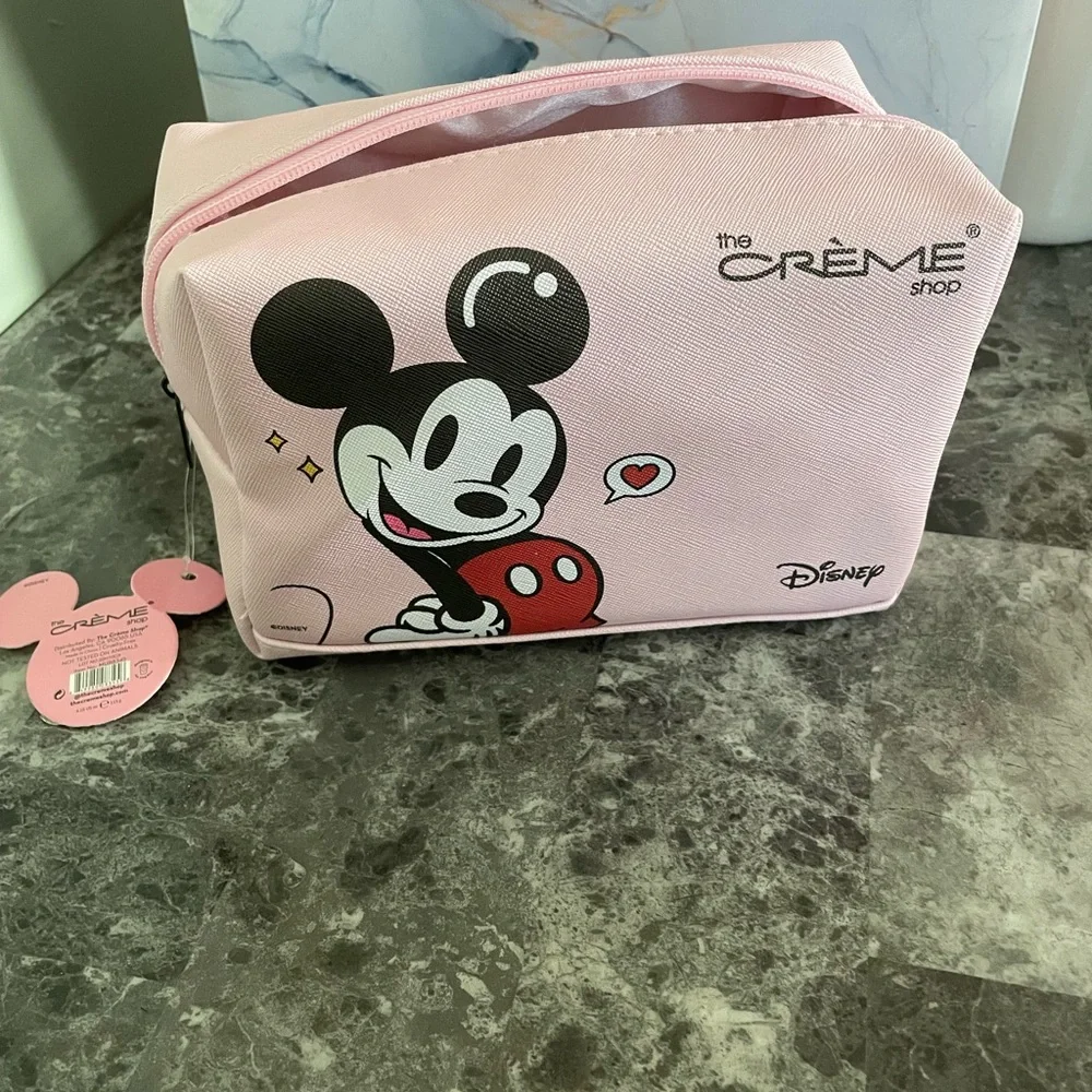 The‎ Creme Disney Mickey and Minnie Make up Bag Light Pink